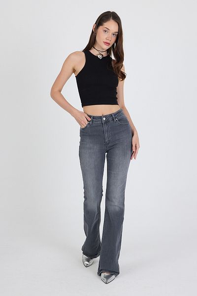 Rodi Spanish Leg Stretch Fabric Regular Women Jean Women's Denim Pants 2833