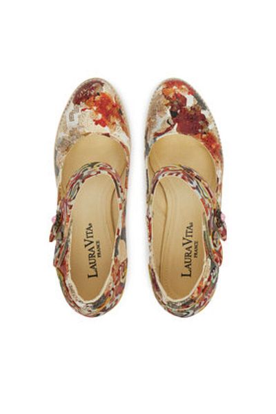 LAURA VITA Pantofi sport damă multicolori LAURA VITA-ALCBANEO 31 PORTOCALIU