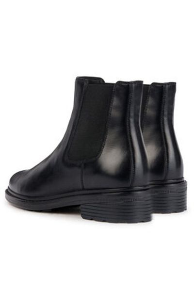 Geox Ghete Chelsea negre pentru femei GEOX-D WALK PLEASURE D36TGE 00043 C9999