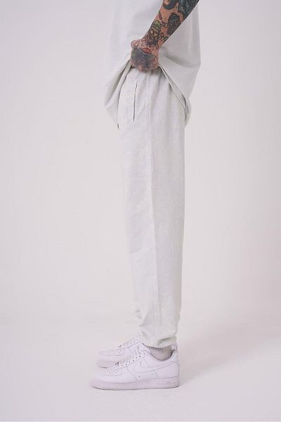 Machinist Men's Relaxed Washed Space Gray Spotted Sweatpants