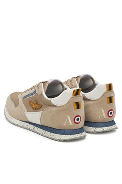 Aeronautica Militare Pantofi bărbați bej AERONAUTICA MILITARE-251SC288CT3545 57600 MOUTON BEIGE