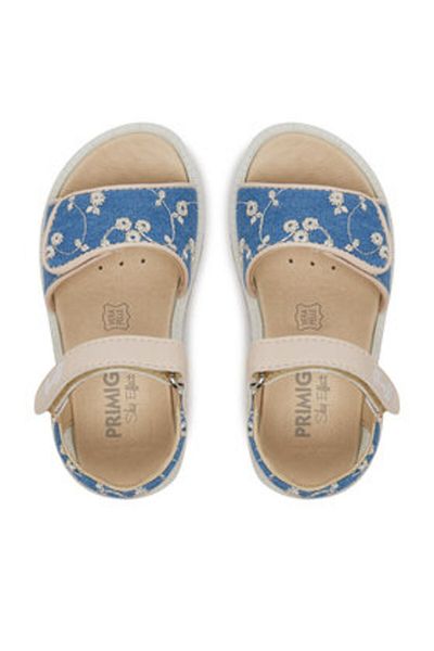 Primigi Sandale albastre pentru fete PRIMIGI-7887700 S SABBIA/JEANS