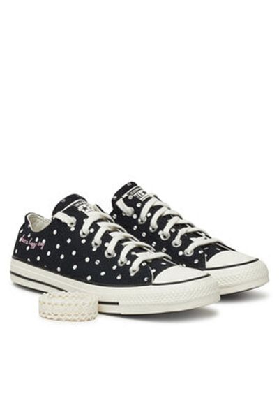 converse Teniși negri pentru femei CONVERSE-A12570C NEGRU/ALB VINTAGE