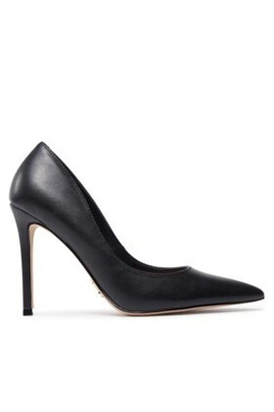 Steve Madden Tocuri înalte pentru femei negre STEVE MADDEN-SM19000078 017 PIELE NEAGRĂ