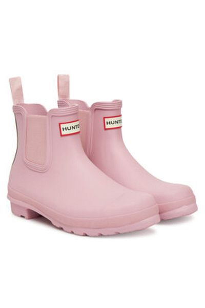 Hunter Cizme Wellington roz pentru femei HUNTER-WFS2354RMA PINK NECTAR