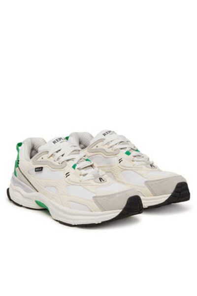 Replay Men's Sneakers white REPLAY-GMSD5 .000.C0001T 071 WHITE GREEN