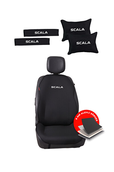 otomind Skoda Scala Nakışlı Jakar Dokuma Oto Minder ve Konfor Seti
