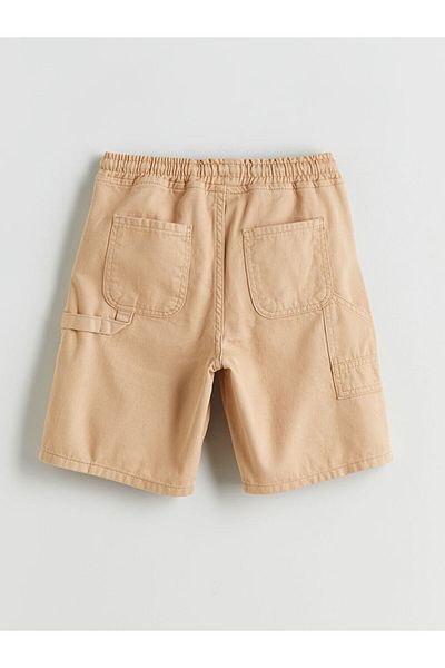 LC Waikiki Pantaloni scurți din denim pentru băieți cu talie elastică