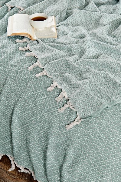 Casnack Yeliz Model Mint Single Pique 170X210Cm
