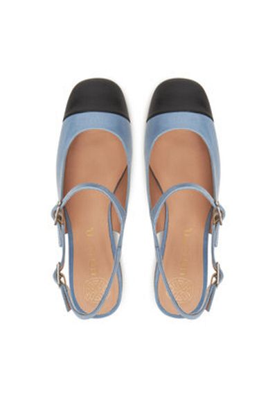 Unisa Sandale damă albastre UNISA-JUMIS_GIA_NTO JEANS/BLK