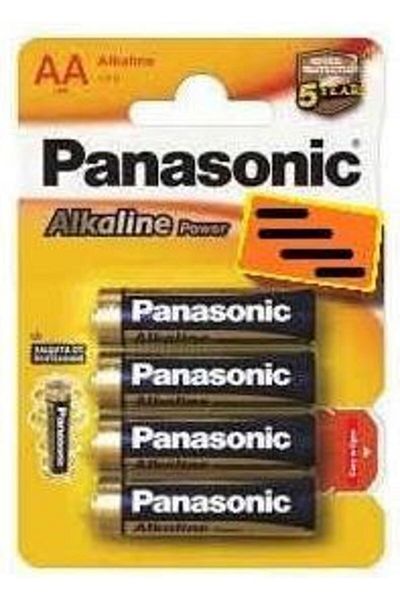 PANASONIC Baterii Foto Alkaline Panasonic Lr6Apb, 1.5 V, 4 Buc