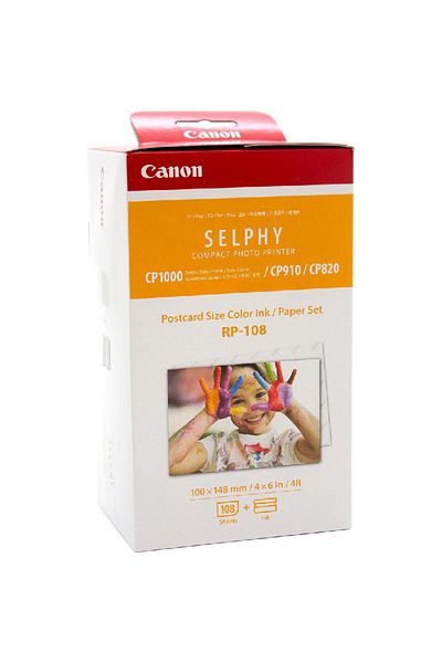 Canon RP-108 Color Ink/Paper Set