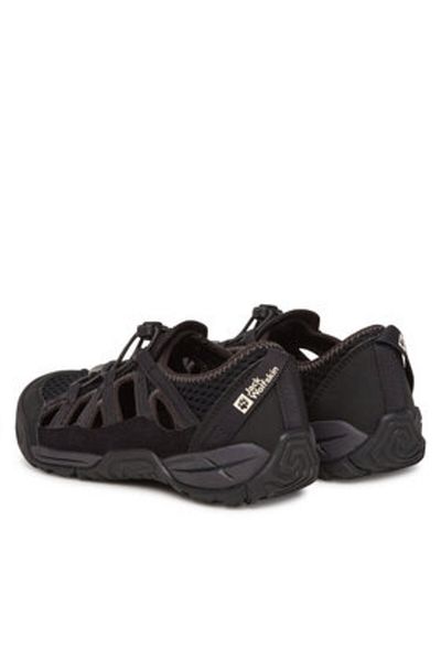 Jack Wolfskin Sandale negre pentru băieți JACK WOLFSKIN-A64080 6000 BLACK M