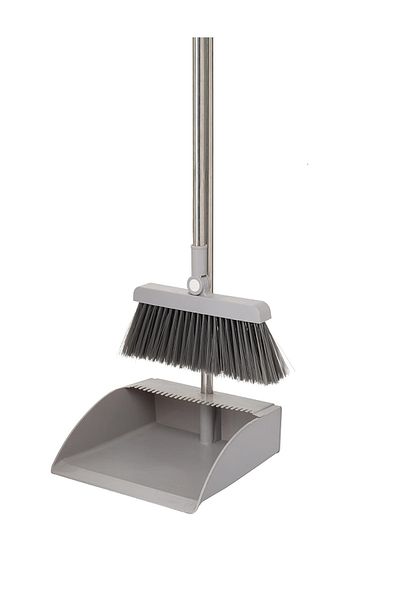 rexa Long Handle Broom and Dustpan Set