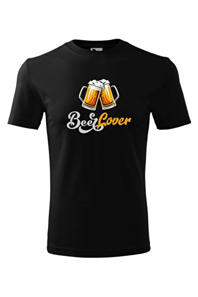 Funny Gift Tricou cu maneca scurta unisex Beer Lover