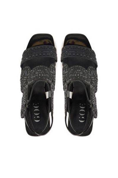 GOE Sandale damă negre GOE-RR2N4232 BLACK