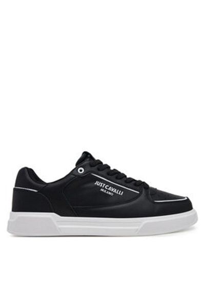 Just Cavalli Men's Sneakers black JUST CAVALLI-78QA3SB2 ZPA91 899 BLACK