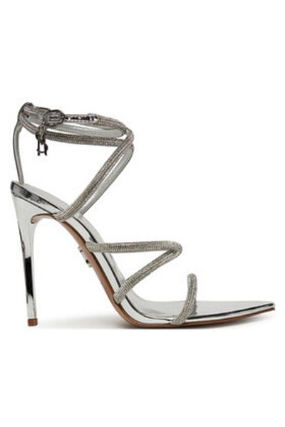 Steve Madden Sandale argintii pentru femei STEVE MADDEN-SM11003639 751 SILVER
