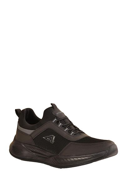 Peta Men's Casual Comfortable Lace-Up Sports Shoes Mesh Anti-Sweat High Sole Sneaker