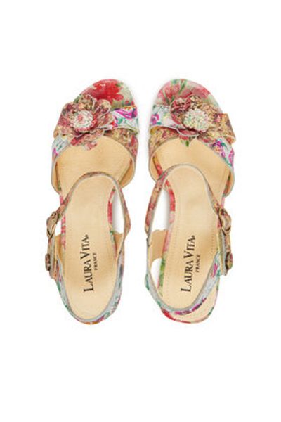 LAURA VITA Women's Sandals red LAURA VITA-FRAMBOISEO 42 ROUGE
