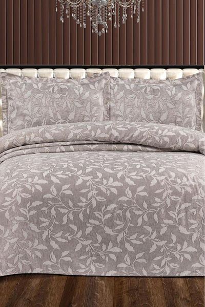 Çeyiz Diyarı Mona Double Bedspread 230X240 cm Lilac