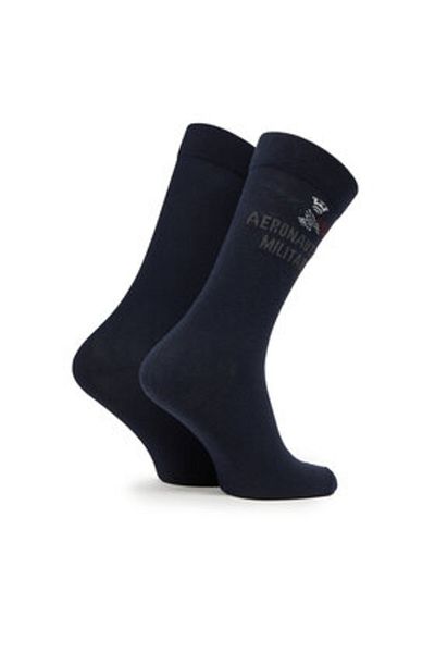 Aeronautica Militare Șosete înalte pentru bărbați AERONAUTICA MILITARE-251CZ011L499 08184 BLU NAVY