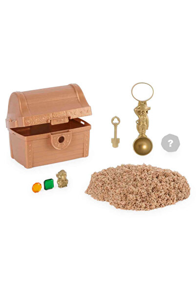 Kinetic Sand صندوق الكنز رمل اللعب 170 جرام