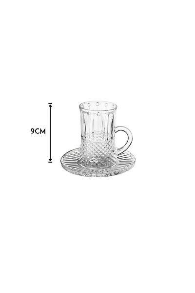 Dania 18-Piece Glass Tea Set