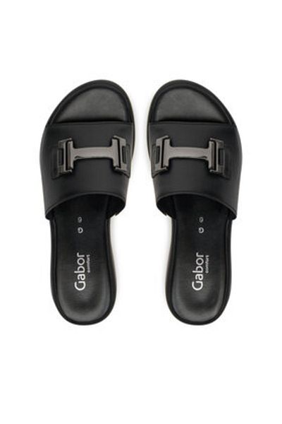 GABOR Women's Flip-flops black GABOR-62.732.67 BASIC BLACK