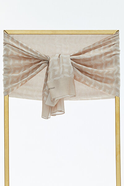 Setrms Amblem Detaylı Şal