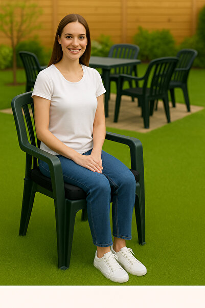 Viscomina sandalye minderi,minder,balkon sandalyesi minderi,mutfak sandalye minderi 40X40X4 CM