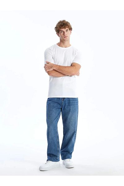 LC Waikiki Lc waiki xside bicycle collar combed cotton men's t-shirt