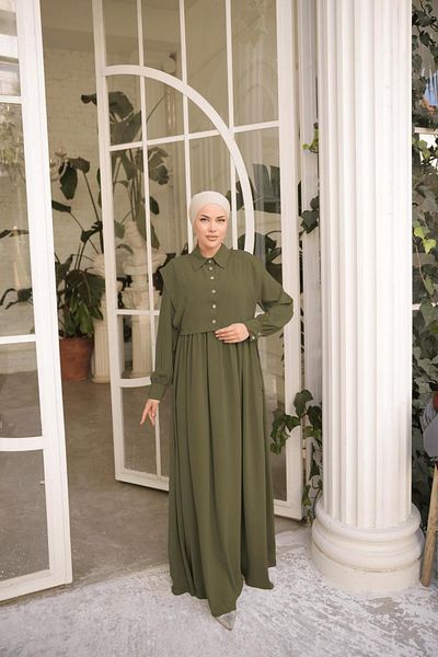 Nissra Ankanoor Smocked Medina Silk Φόρεμα Anka255065