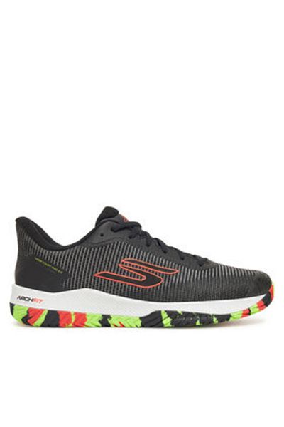 SKECHERS Mens Tennis Shoes Black SKECHERS-246109 BKMT