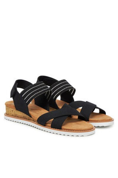 SKECHERS Women's Sandals black SKECHERS-114130 BLK