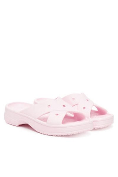 Crocs Șlapi roz pentru femei CROCS-210840 PINK MILK