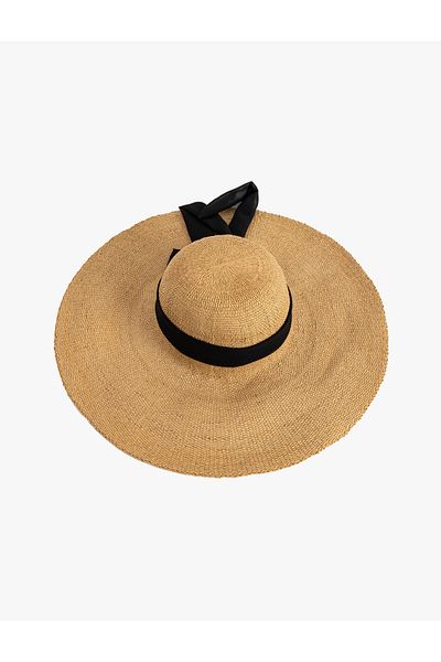 Koton Straw Hat with Band Detail