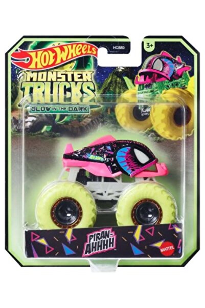 HOT WHEELS Monster Trucks Glow in the Dark Piran-Ahhhh
