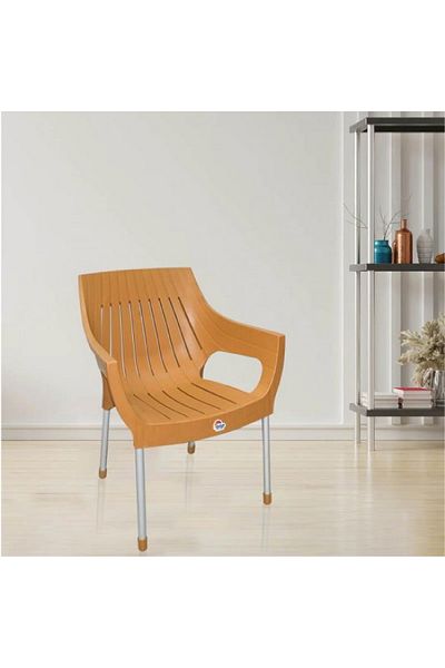 rexa Plastic Chair with Metallic Legs – Stylish and Durable Seating