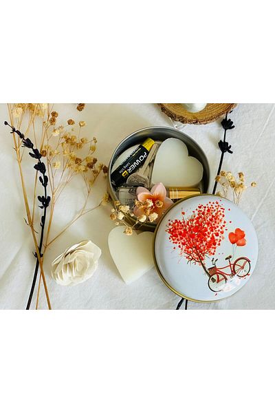 J&M jaco&Me Love Patterned 3 # Gift Box # Soap Box # Keychain Box # Candle Box # Small Jewelry Box # Lovebox