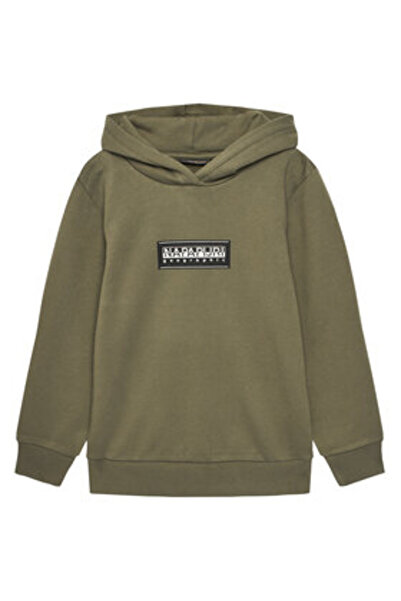 Napapijri Hanorac verde pentru băieți NAPAPIJRI-NP0A4HY4G0A1 K B-CHAMOIS H TE...