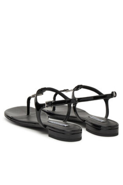 Karl Lagerfeld Women's Sandals black KARL LAGERFELD-KL82515 000 BLACK LTHR