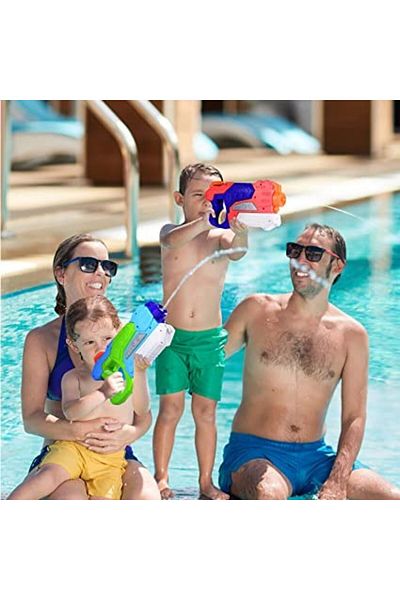 Flippy Water Blaster for Kids, Tank, For Pool/Beach, Flippy, 6 years+, Green/Blue, 550ML