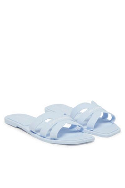 Karl Lagerfeld Sandale damă albastre KARL LAGERFELD-KL80025 VLB ALBASTRU DESCHIS CAUCIUC
