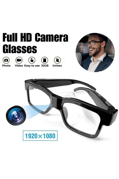 iUni G7 Glasses Mini Camera, Full Hd, 32gb Microsd Card, Night Vision
