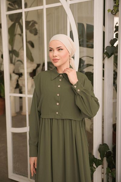 Nissra Ankanoor Smocked Medina Silk Φόρεμα Anka255065