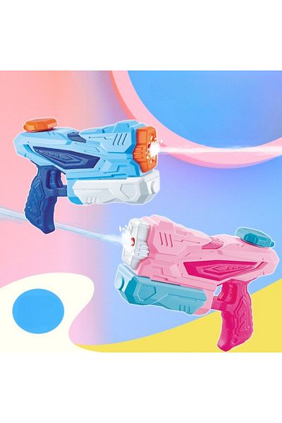 Flippy Water Blaster for Kids, Tank, For Pool/Beach, Flippy, 6 years+, 3 Nozzles, Pink, 300ML