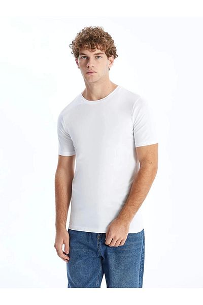 LC Waikiki Lc waiki xside bicycle collar combed cotton men's t-shirt