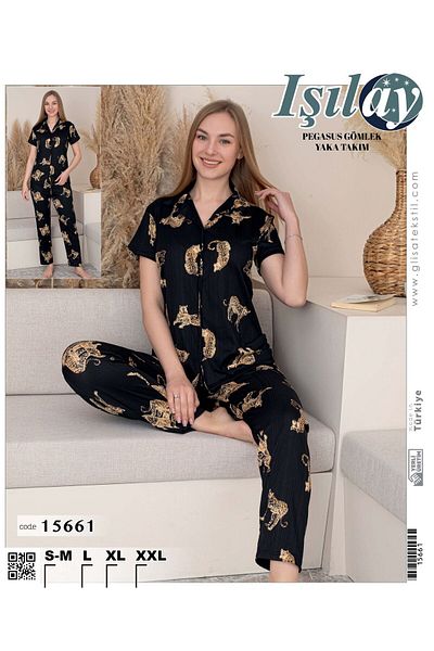 Işılay IŞILAY PEGASUS SET DE PIZJA PREMIUM CU GOLI DE CĂMĂȘĂ CU MÂNECI SCURTĂ