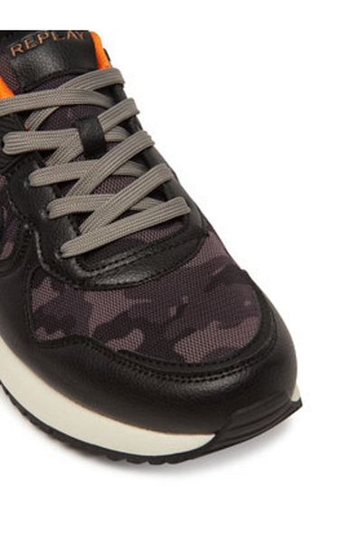 Replay Men's Sneakers black REPLAY-GMS9I .000.C0007T 2303 BLACK CAMO